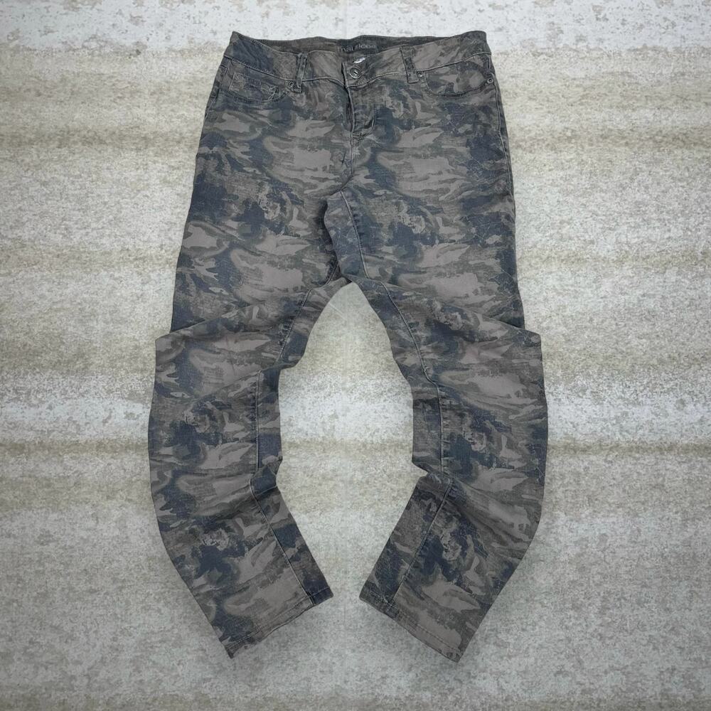 Vintage Y2K Maurices Camo Pants Womens L Woodland Pattern - Picture 2 of 4